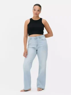 Jeansy z prostymi nogawkami | regularny krój