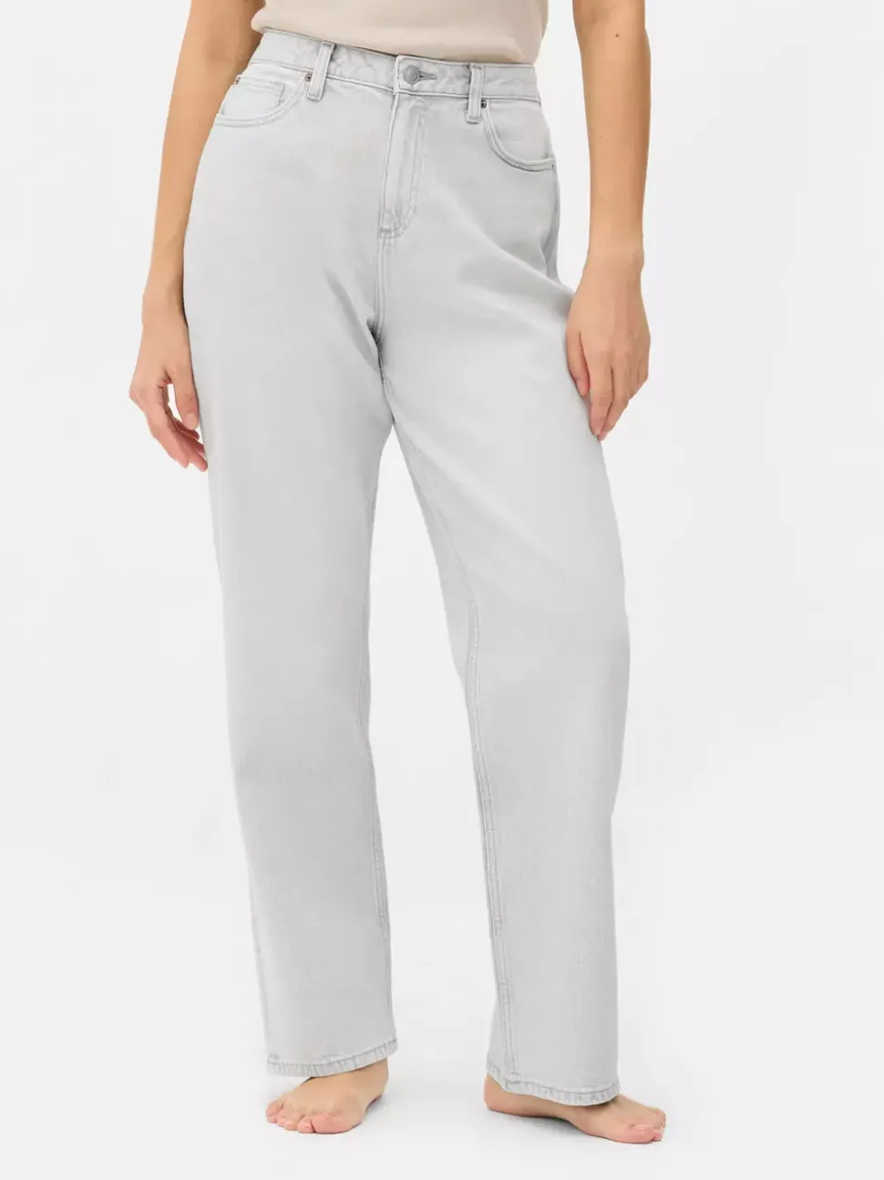 Jeansy z prostymi nogawkami | regularny krój