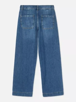 Jeansy z szerokimi nogawkami
