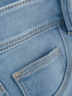 Jeansy ze średnim stanem o kroju skinny | standard