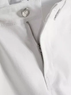 Jeansy ze średnim stanem o kroju skinny | standard