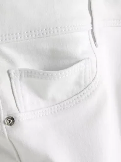 Jeansy ze średnim stanem o kroju skinny | standard