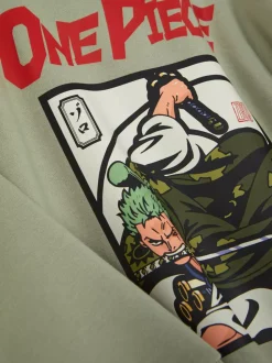 Jednoczęściowa bluza z kapturem i motywem Zoro