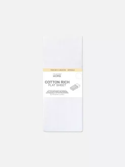 Jednoosobowe prześcieradło płaskie