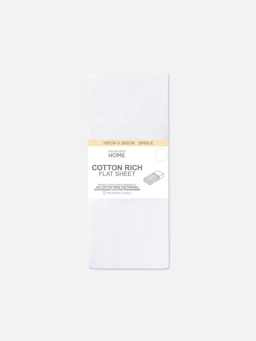 Jednoosobowe prześcieradło płaskie