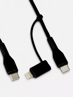 Kabel do ładowania 2 w 1, 2 m