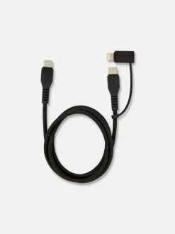 Kabel USB i USB typu C, długość: 1 m