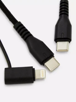 Kabel USB i USB typu C, długość: 1 m