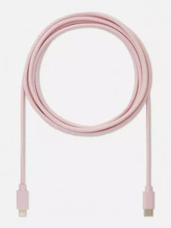 Kabel z końcówkami USB-C i Lightning o długości 2 m