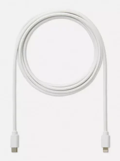 Kabel z końcówkami USB-C i Lightning o długości 2 m