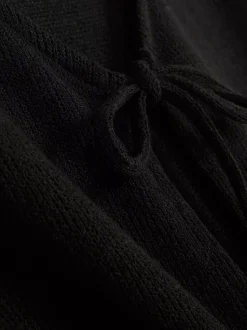 Kamizelka z wiązanym przodem