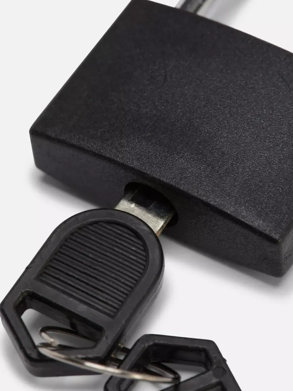 Kłódka z zapasowym kluczykiem