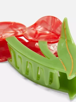 Klamra do włosów z motywem wiśni