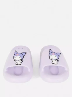 Klapki z motywem Kuromi z Hello Kitty