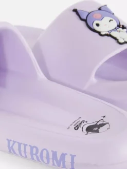 Klapki z motywem Kuromi z Hello Kitty