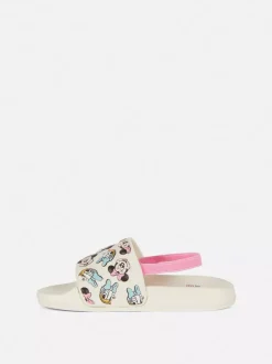 Klapki z Myszką Minnie i Kaczką Daisy Disneya