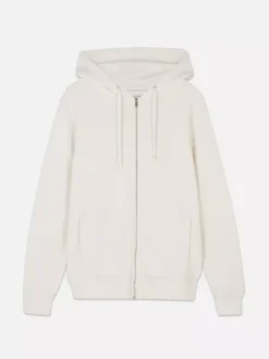 Klasyczna zapinana na zamek bluza z kapturem