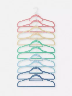 Kolorowe wieszaki dziecięce, 10 szt.