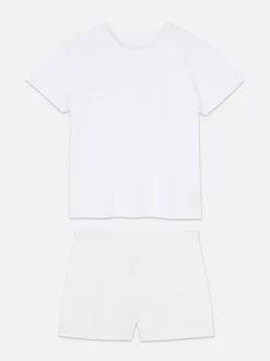 Komplet piżamowy z T-Shirtem i szortami