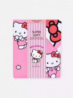 Komplet pościeli na łóżko dwuosobowe z Hello Kitty