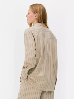 Koszula w paski zapinana na guziki The Edit