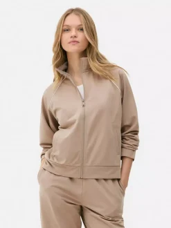 Koszulka sportowa z zapięciem na zamek