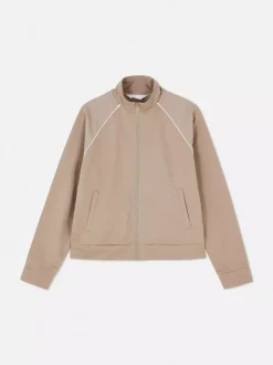 Koszulka sportowa z zapięciem na zamek