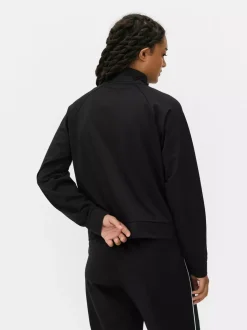 Koszulka sportowa z zapięciem na zamek