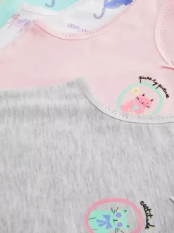 Koszulki bez rękawów z motywem kotów, 4 szt.