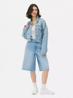 Krótka kurtka jeansowa