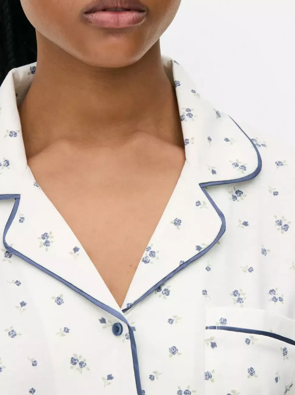 Krótka piżama dżersejowa z nadrukiem