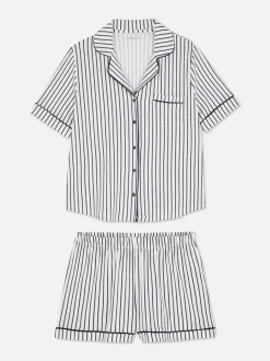 Krótka piżama dżersejowa z nadrukiem