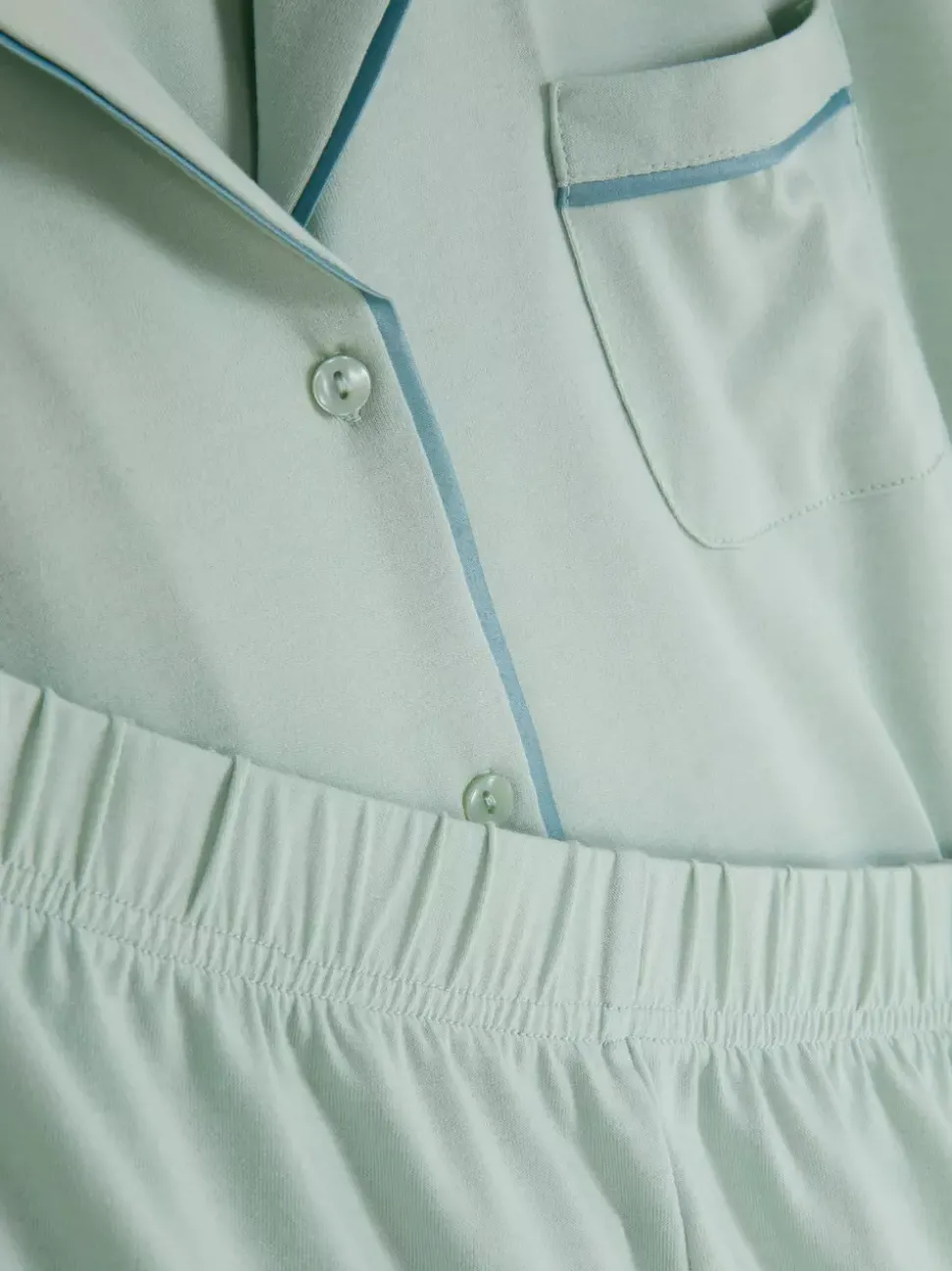 Krótka piżama z dżerseju