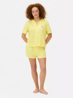 Krótka piżama z motywem Spongeboba Kanciastoportego