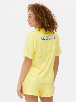 Krótka piżama z motywem Spongeboba Kanciastoportego