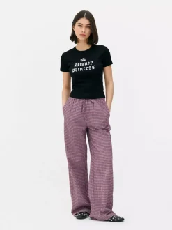 Krótki T-shirt z napisem Disney Princess