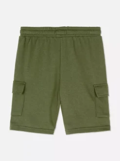 Krótkie bojówki ze sznurkiem ściągającym