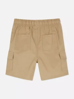 Krótkie bojówki ze sznurkiem ściągającym