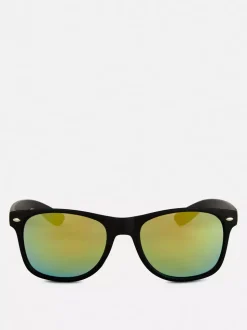 Kwadratowe okulary przeciwsłoneczne lustrzanki