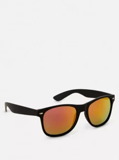 Kwadratowe okulary przeciwsłoneczne lustrzanki