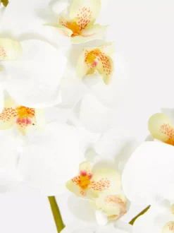 Kwiatowa kompozycja ze sztucznych orchidei