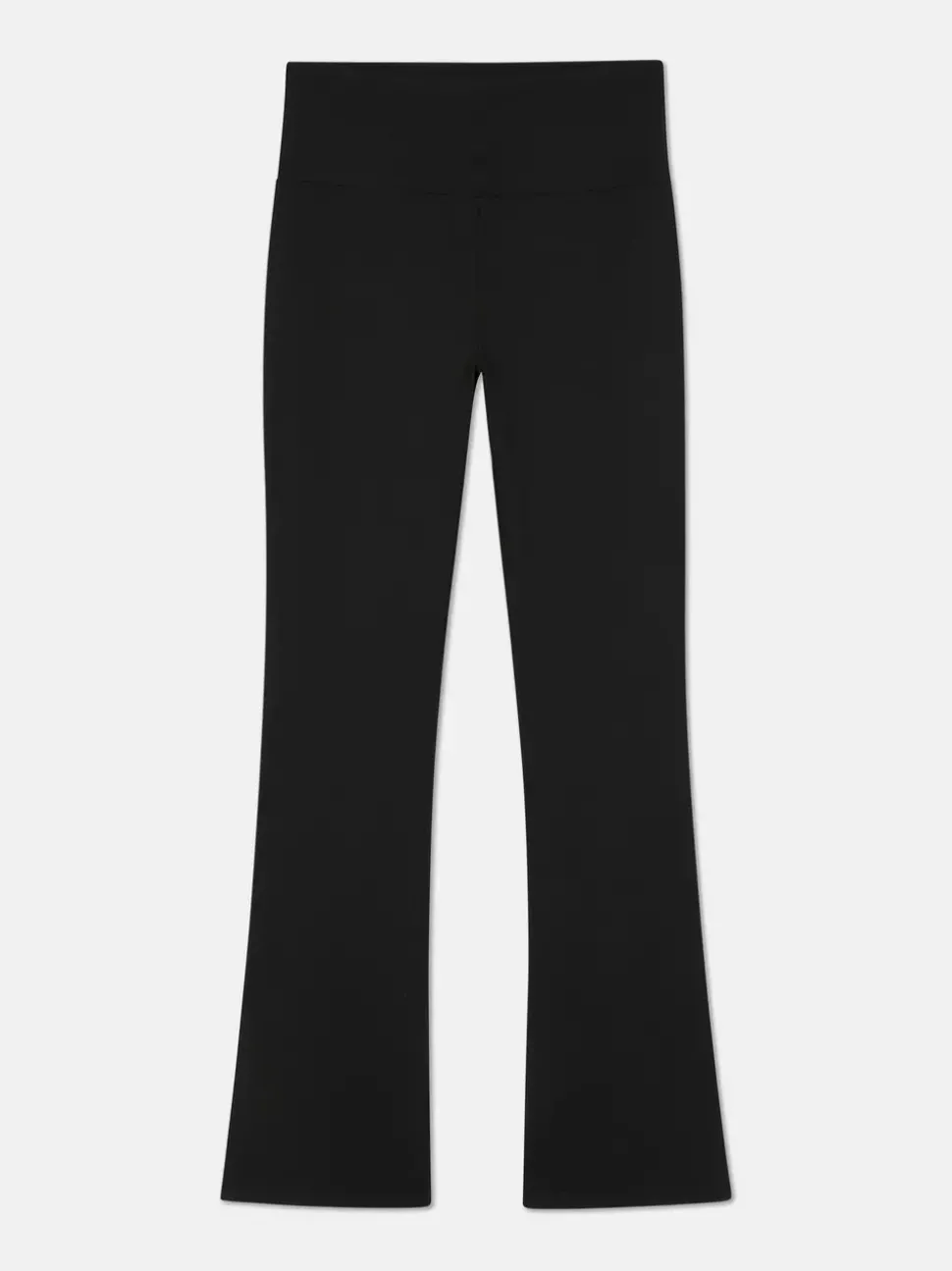 Legginsy do jogi z rozkloszowanymi nogawkami