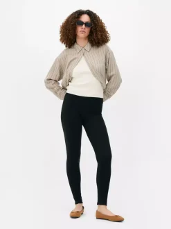 Legginsy z mieszanki bawełny