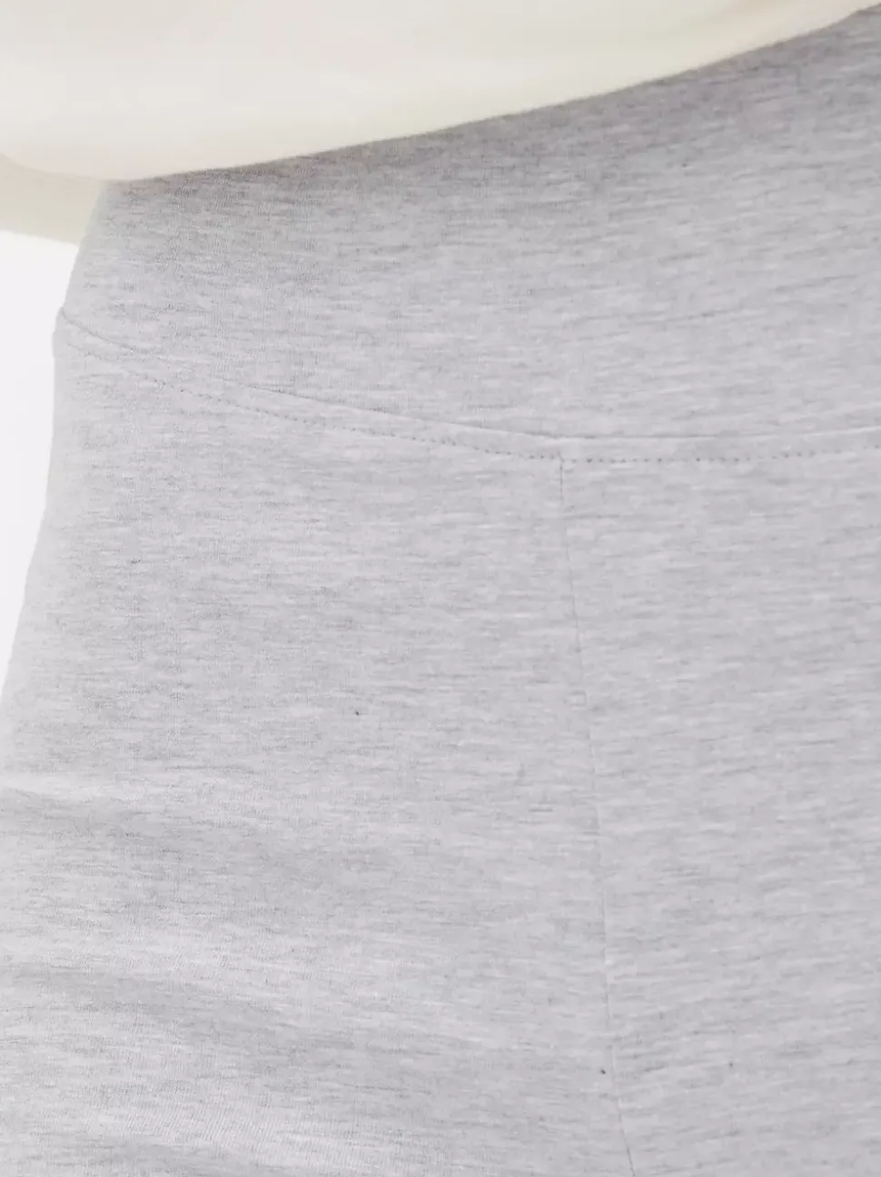 Legginsy z wysokim stanem i szeroką nogawką