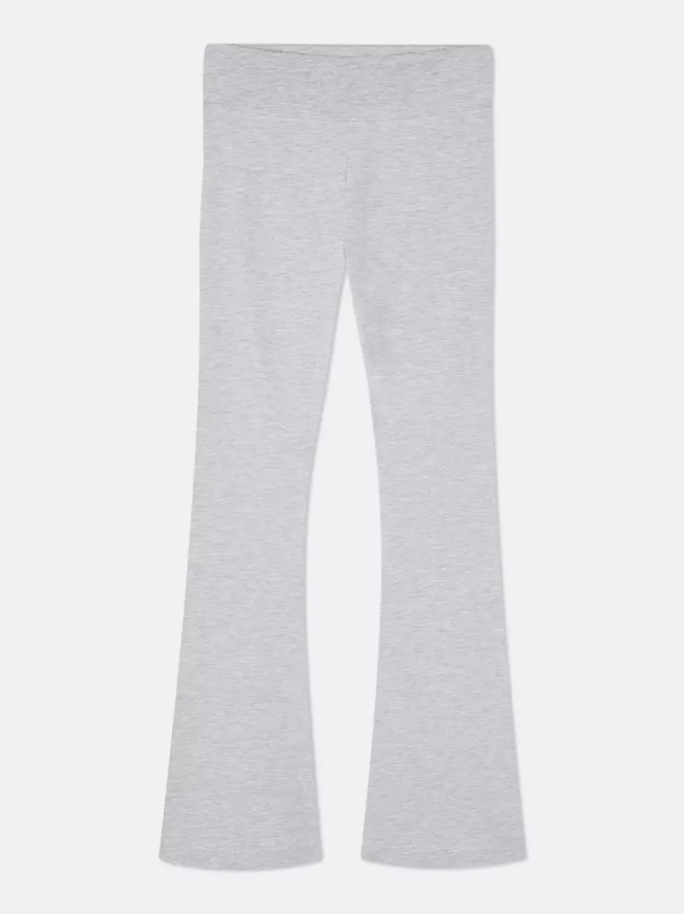 Legginsy z wysokim stanem i szeroką nogawką