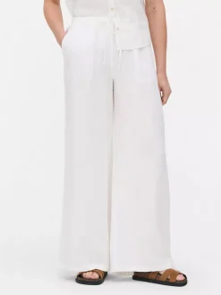 Lniane spodnie The Edit