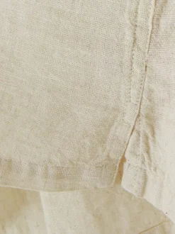 Lniany T-shirt z krótkim rękawem, część zestawu