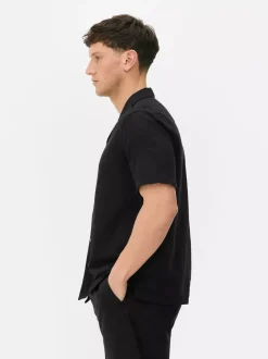 Lniany T-shirt z krótkim rękawem, część zestawu