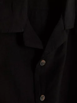 Lniany T-shirt z krótkim rękawem, część zestawu