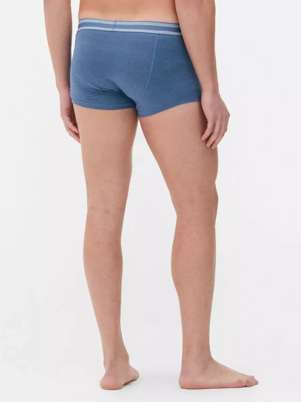 Melanżowe bokserki biodrówki, 3 pary